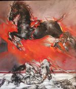 il mio cavallo nero door Vanni Saltarelli